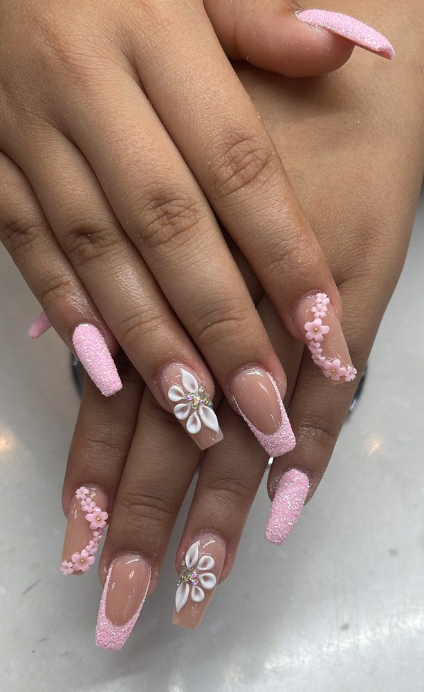 Beautiful nail art designs with intricate patterns